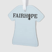 Fairhope Alabama Pineappel - Kerstversiering Ornament (voorkant)
