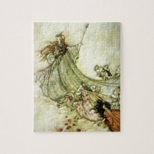 Fairies Away - Arthur Rackham Legpuzzel