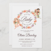 Fairies Baby shower Kaart (Voorkant / Achterkant)