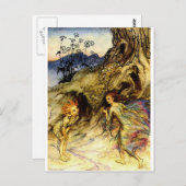 fairies briefkaart (Voorkant / Achterkant)