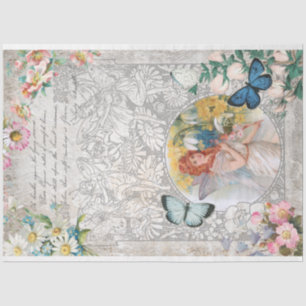  fairies, Elves en Butterflies ontkoppelen Tissuepapier
