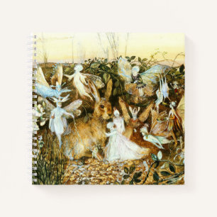 Fairies en konijn notitieboek