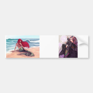Fairies en zeemeerminnen bumpersticker