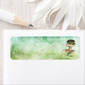 FAIRIES FAMILLE HOME ÉTIQUETTES DE ADRESSE (En situation)