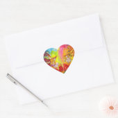 FAIRIES OF DAWN ,Fantasy Hart Sticker (Envelop)