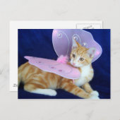 Fairies vlieg briefkaart (Voorkant / Achterkant)