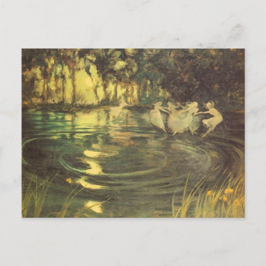 Fairies Whirl van Arthur Black, Fairy Dance Briefkaart (Voorkant)