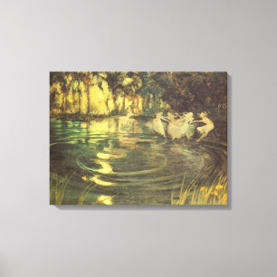 Fairies Whirl van Arthur Black,  Fairy Dance Canvas Afdruk