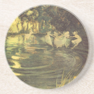 Fairies Whirl van Arthur Black, Fairy Dance Zandsteen Onderzetter