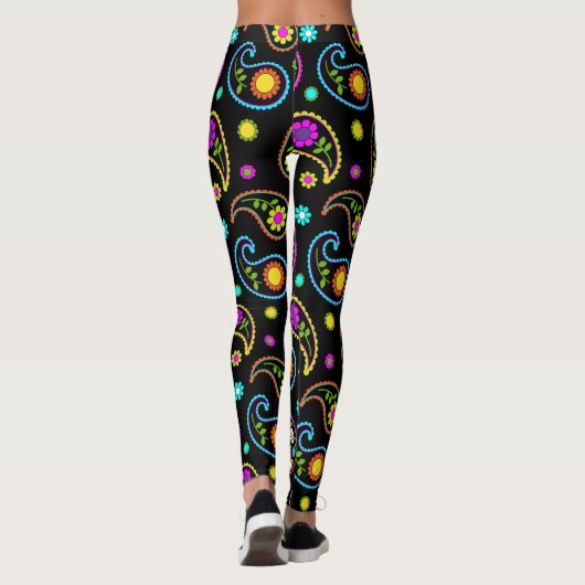 Fairlings Delight's Paisley Prints 53086F Leggings (Achterkant)