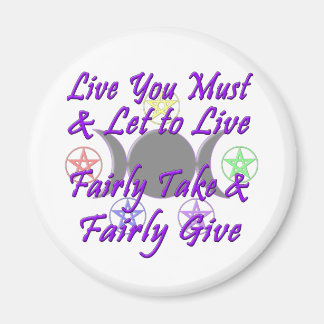 Fairly Take & Fairly geven Magneet