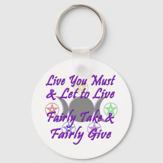 Fairly Take & Fairly geven Sleutelhanger