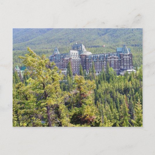 Fairmont Banff Springs Hotel in Banff Canada Briefkaart (Voorkant)