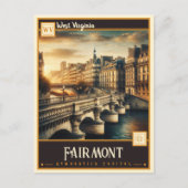 Fairmont, West Virginia | Briefkaart (Voorkant)