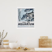 Fairmount Park Aquarium  WPA-Poster Poster (Keuken)