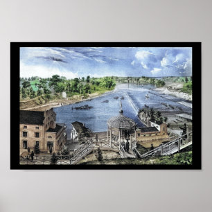 Fairmount Water Works Philadelphia PA Print