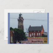 Fairport Harbour Lighthouse avec carte postale (Devant / Derrière)