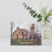 Fairport Harbour, Ohio Peinture sur une carte post (Debout devant)