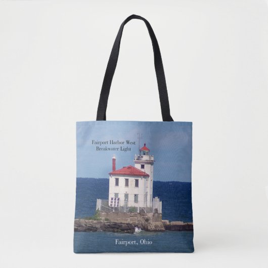 Fairport Harbour West Breakwater Light sac fourre- (Devant)