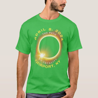 FAirport New York Solar Eclipse Totale April 8 2 T-shirt