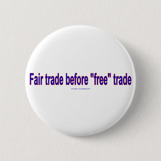FairTradeBeforeFree Ronde Button 5,7 Cm
