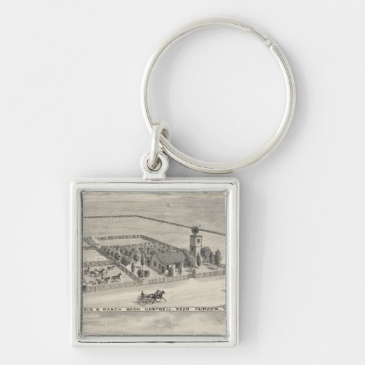Fairview res, ranches sleutelhanger (Voorkant)