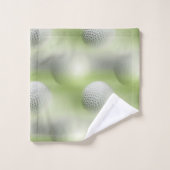 Fairway Finesse : Golf Essentials Motif Play (Gant de toilette)