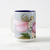 Fairy and Tulips Two Tone Mok (Voorkant links)