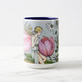 Fairy and Tulips Two Tone Mok (Center)
