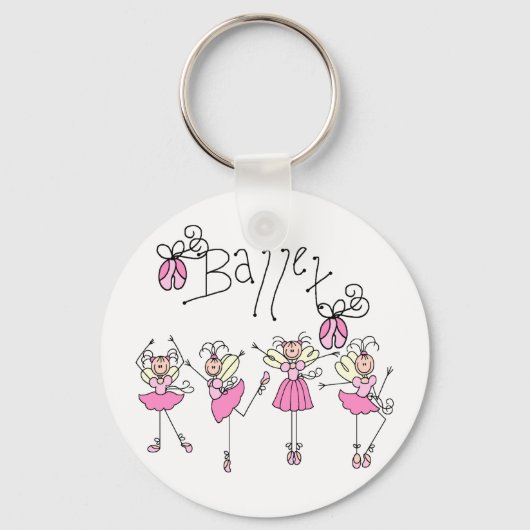 Fairy Angel Ballet Sleutelhanger (Voorkant)