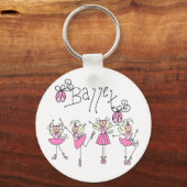 Fairy Angel Ballet Sleutelhanger (Voorkant)