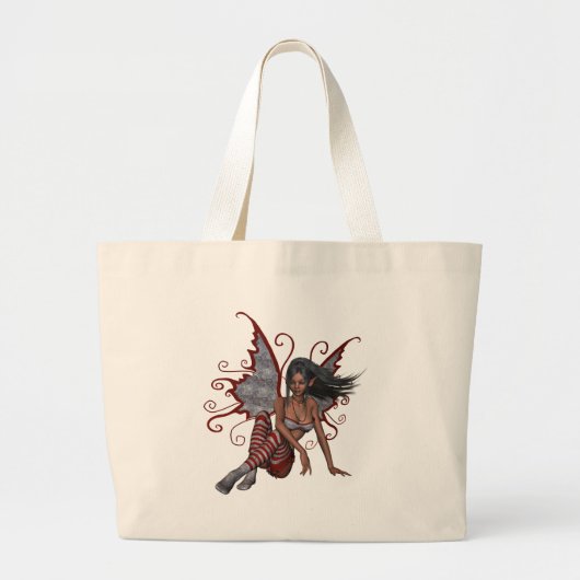 Fairy Bag Grote Tote Bag (Voorkant)