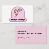 Fairy Bakery Visitekaartje (Voorkant / Achterkant)