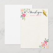 Fairy Bedankt voor je briefkaart (Voorkant / Achterkant)