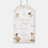 Fairy Birthday Boho Bedankt Cadeaulabel (Voorkant)