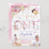 Fairy Birthday Kaart (Voorkant / Achterkant)