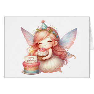 Fairy Birthday Kaart
