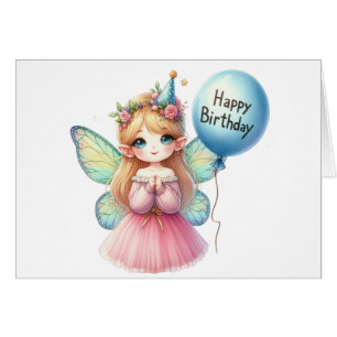 Fairy Birthday Kaart