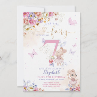 Fairy Birthday Kaart