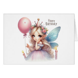Fairy Birthday Kaart