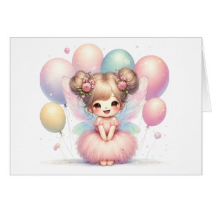 Fairy Birthday Kaart
