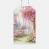 Fairy Birthday Party Cadeaulabel (Achterkant)