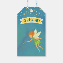 Fairy Birthday Party Favor Tag