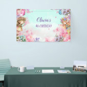 Fairy Birthday Princess Fairy Birthday Banner (Beurs)