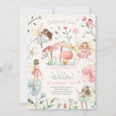 Fairy Birthday Whimsical Princess Fairy Birthday Kaart (Voorkant)