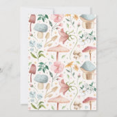 Fairy Birthday Whimsical Princess Fairy Birthday Kaart (Achterkant)