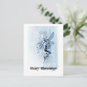 Fairy Blessings Briefkaart (Staand voorkant)