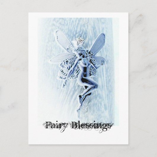 Fairy Blessings Briefkaart (Voorkant)