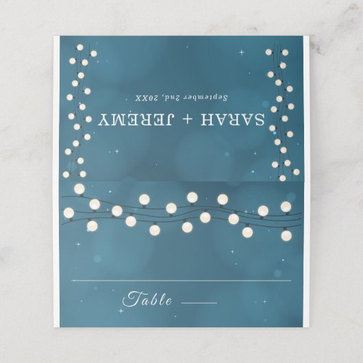 Fairy Bokeh String Lights Garland Bruiloft (Buitenkant ongevouwen)