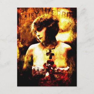 Fairy bruiloft briefkaart